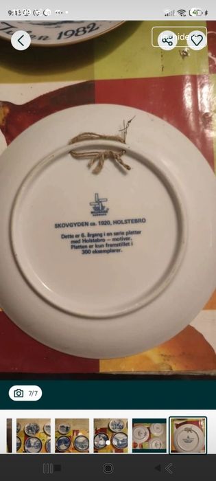 Farfuri porțelan pictate