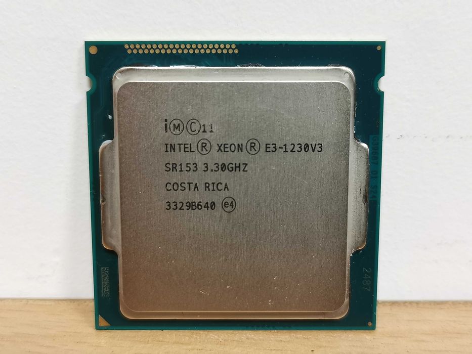 Intel i7-4770k и Intel Xeon E3-1230 V3 сокет 1150 процесори
