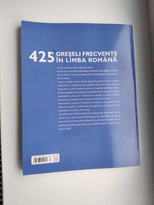 425 greșeli frecvente în limba română (ediție nouă conform DOOM 3)