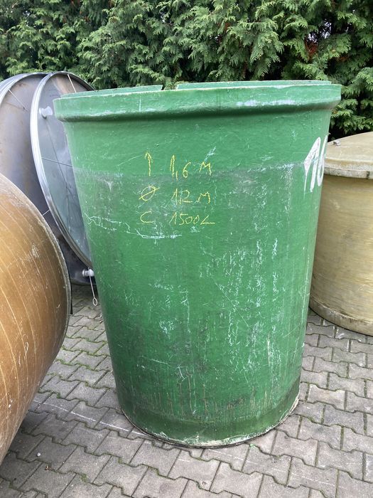 Bazin fibra de sticla pentru bolhot , cereale , apa