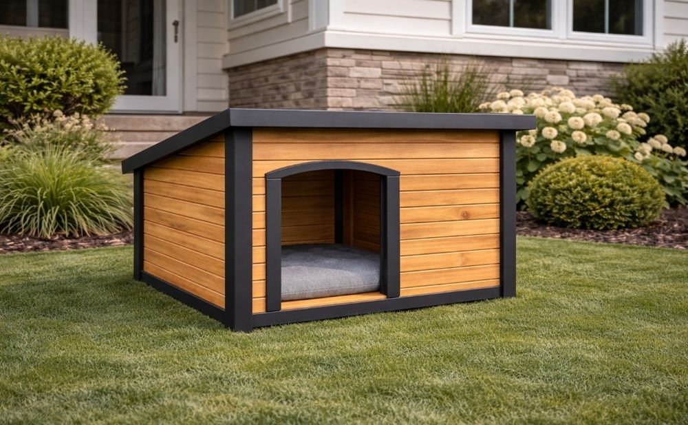 Cușcă Câine izolată, model rezistent - Acoperiș rabatabil - Toate taliile