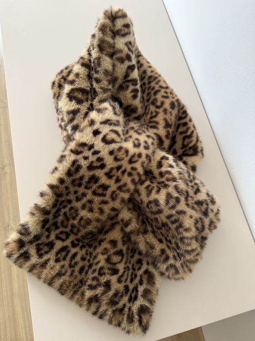 Нов леопардов зимен шал