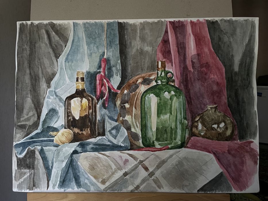 Продам рисунки, акварелью и карандашом