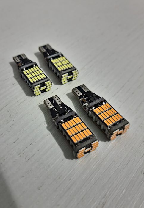 Becuri LED T15 w16w (x4 buc)Lumina ALBA