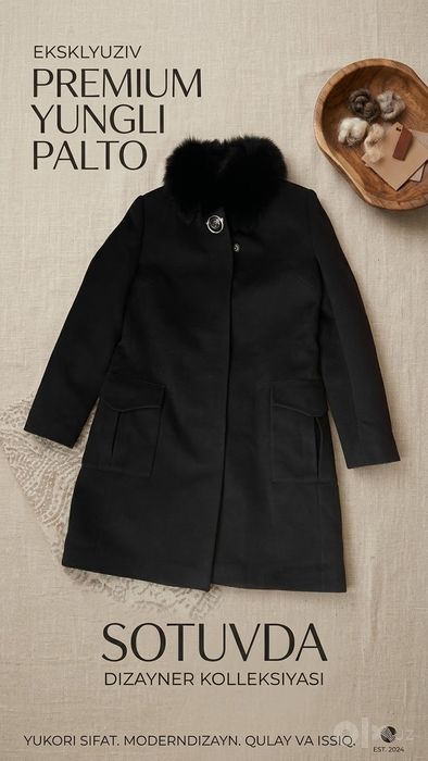 Palto. Turkiya. 38 razmer