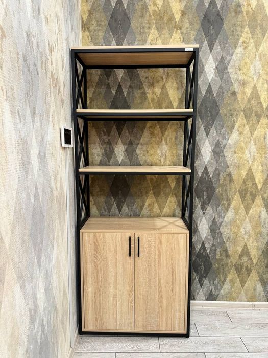 Shkaf, stellaj, mebellar uy va ofis uchun. Samarqand loft mebel