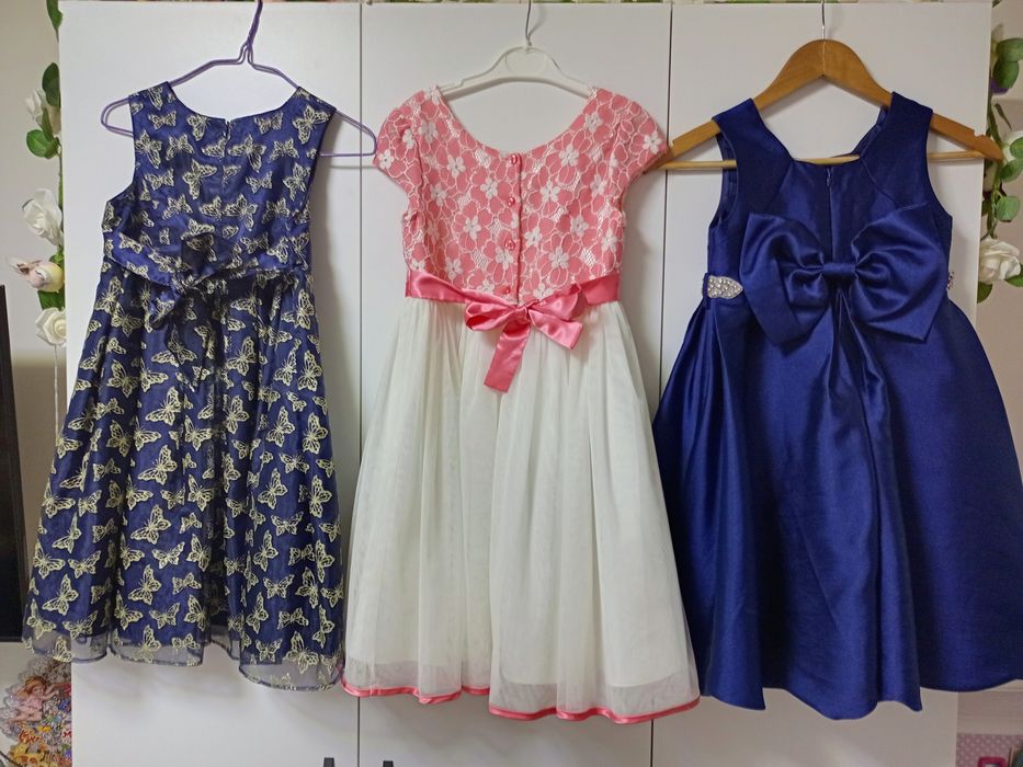 Ежедневни и официални рокли 6-8г