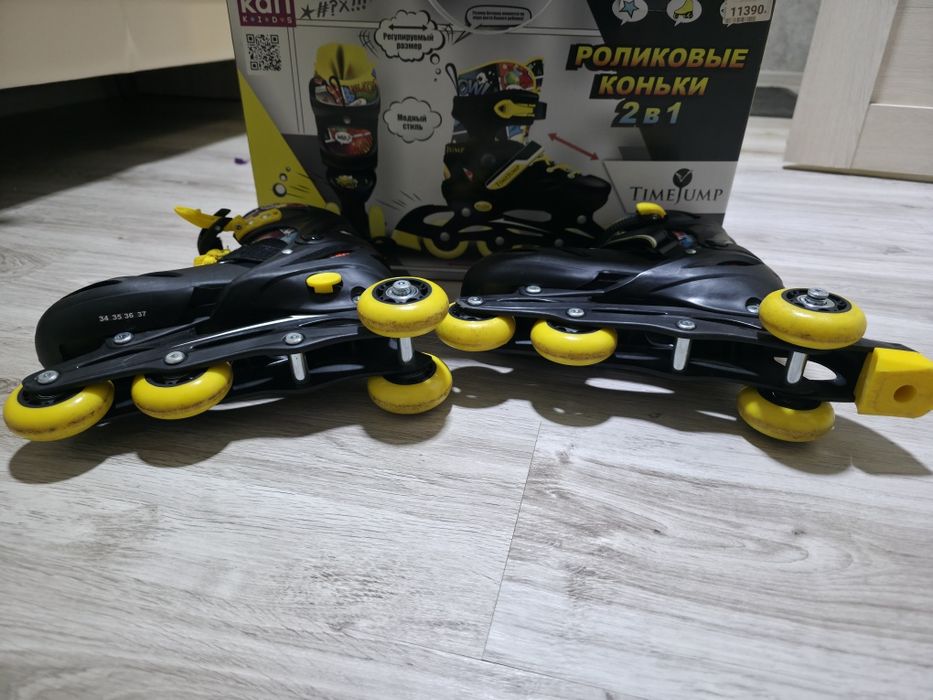 Роликовые коньки 2 в 1