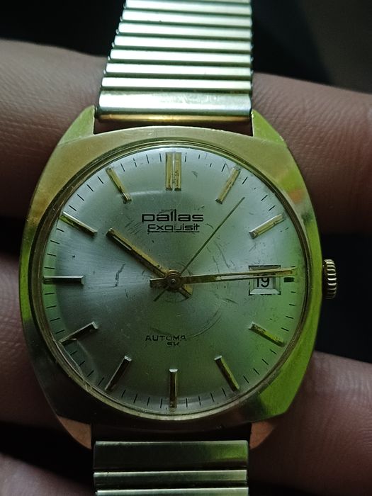 Ceas pallas exqulsit automatic de aur 14K