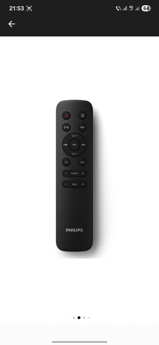 Soundbar Philips 5309  ca nou folosit puțin se vinde doar in Iasi