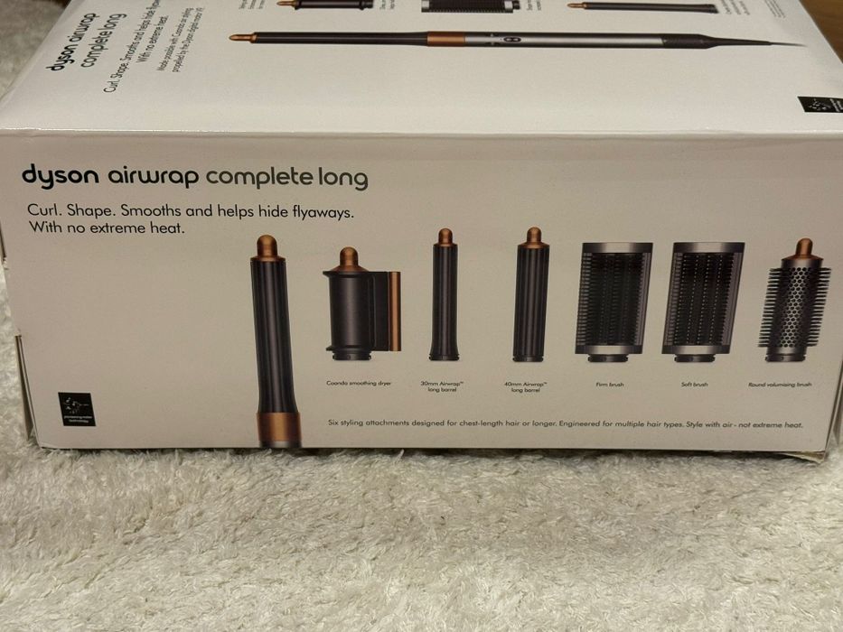 Ondulator Multistyler Dyson Airwrap Complete Long HS05 Nichel/Cupru