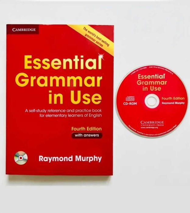 Доставка. Essential Grammar in Use fourth edition+диск, Raymond Murphy
