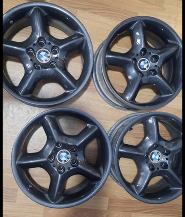 Черни лети Джанти bmw 5x120 r17 e36 e46 e92 e90 e87 e82 f20 x3