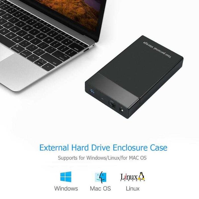Rack extern Hard Disk carcasa HDD de 3.5 inch SATA 3 la USB 3.0