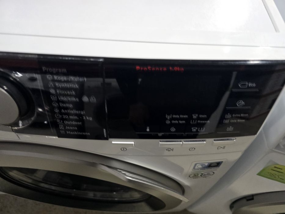 А+++ Инверторна пералня с пара Aeg 9 кг Series 7000