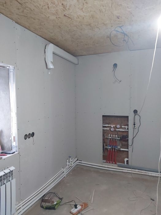 Монтаж гипсокартона ГКЛ