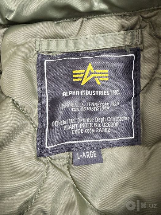 Куртка бомбер Alpha Industries CWU-45