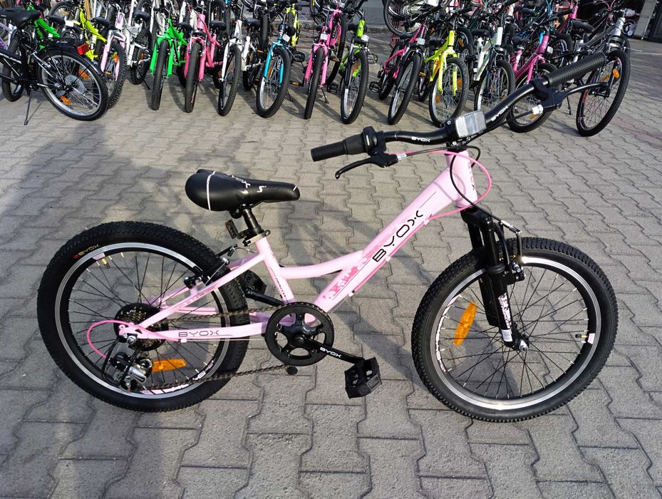 BYOX Велосипед 20" PRINCESS розов