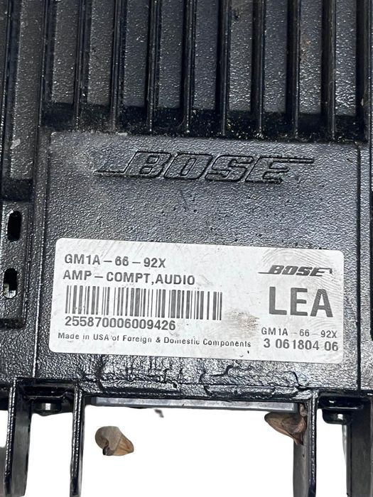 Amplificator Audio Mazda 6 Gg 2002 - 2008 Gm1A-66-92X