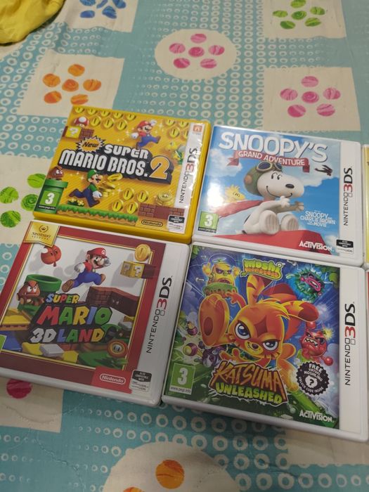 OFERTĂ -Jocuri pentru Nintendo 3ds - Pachet 6 dischete