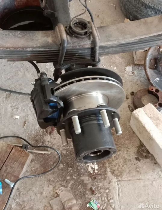 задние дисковые тормоза на Газель