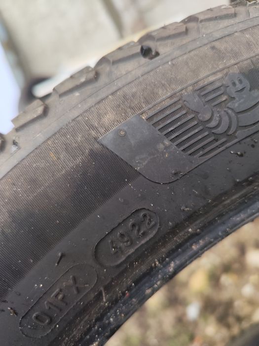 2 anvelope all season M+s 255.45.19 dot 4922