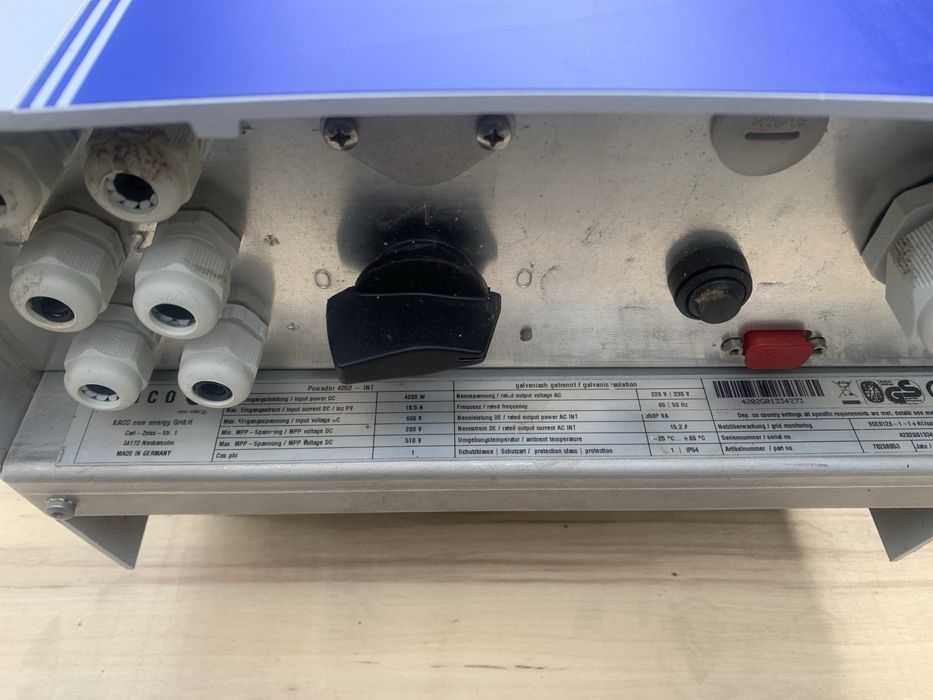 Inverter panoul szolar