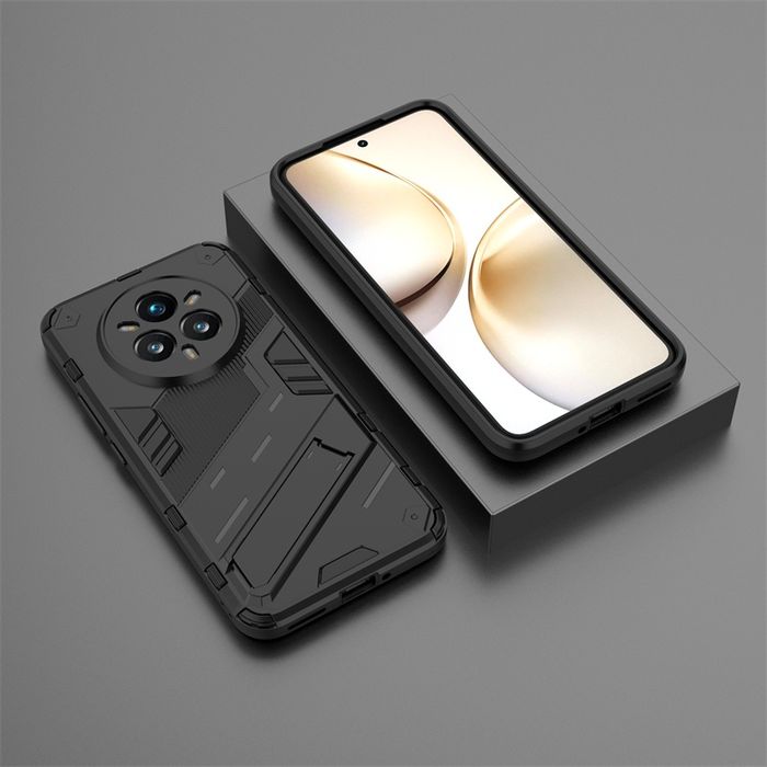 Realme 14 Pro+ 5G / PUNK ARMOR Удароустойчив кейс гръб със стойка