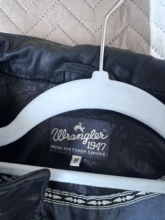 Мъжко яке естествена кожа Wrangler