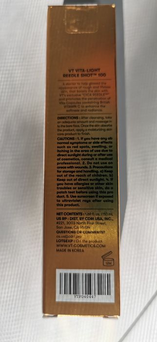 Ser față Vt Cosmetics VITA-LIGHT REEDLE SHOT 100 - Ser Reedle Shot Cu