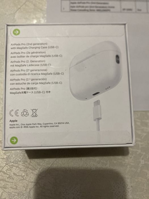 AirPods Pro 2 noi in cutie (pret negociabil)