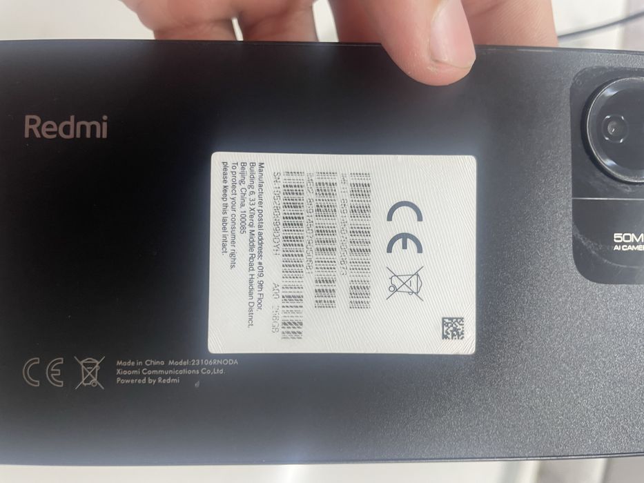 Продам редми 13с оригинал каропкой