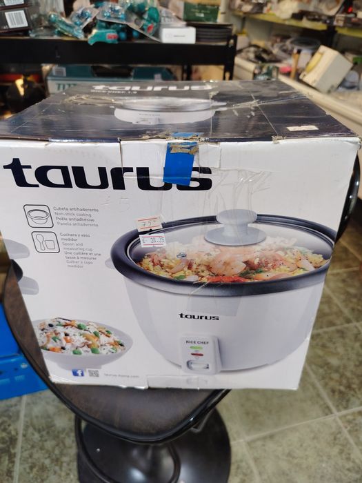 Уред за приготвяне на ориз Taurus Rice Chef, 700W, Готвене на пара, 1