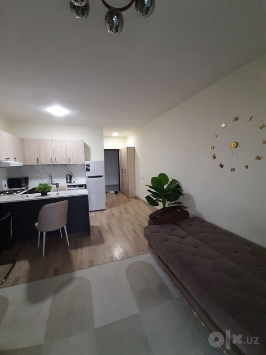 Аренда 1 комнатной студии в ЖК Бешчинор,Махтумкули,IT Park,Ташсельмаш,