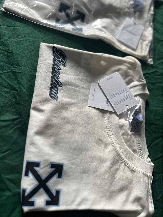 Tricou off - White Calitate premium