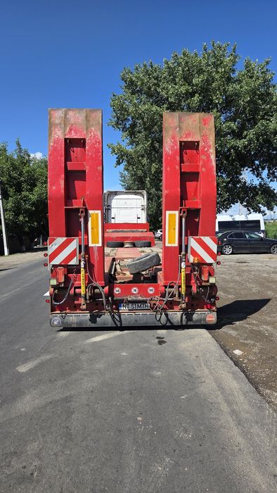 Ansamblu cap tractor Scania + trailer Faymonville