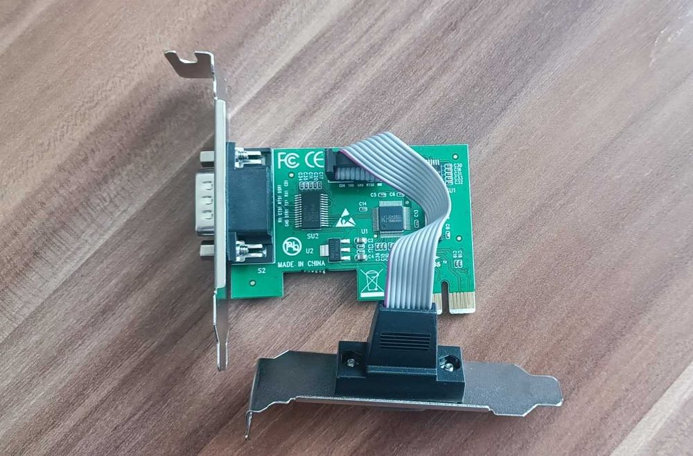 Компютърни компоненти и части – Intel i3-10100F, HDD 1TB, RAM DDR3, LAN карта TP-Link, захранване 300W, CH 352/CH382 PCIe Dual Port Serial Adapter