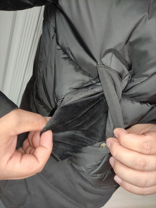 Зимняя удлиненная куртка