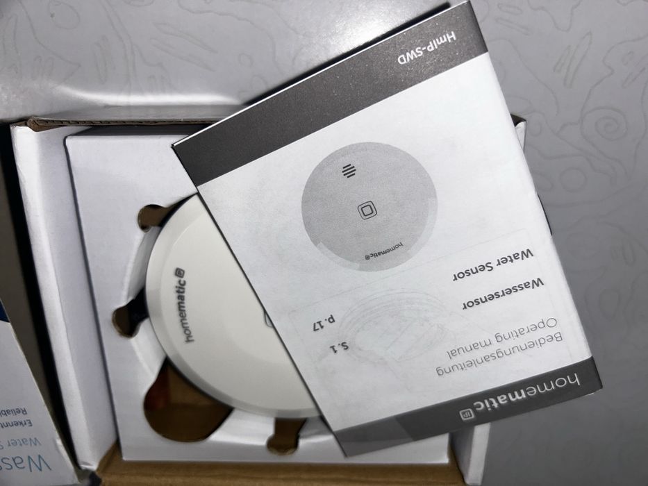 Senzor inundație inteligent Homematic IP HmIP-SWD nou