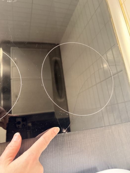 Plita electrica Beko pentru piese sticla sparta
