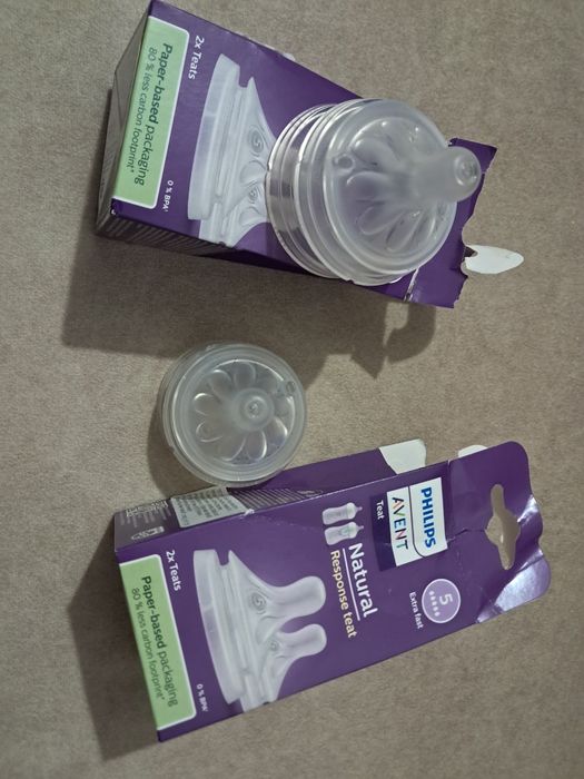 4 Tetine philips avent natural response teat