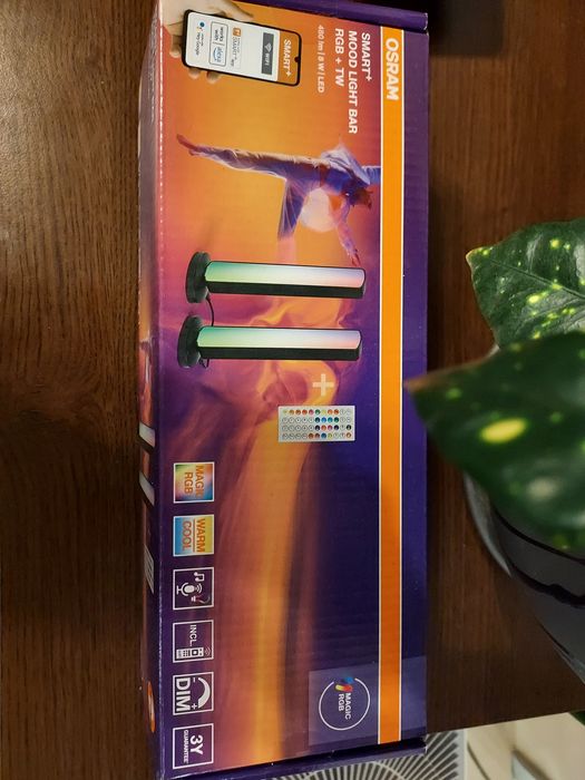 Комплект 2 смарт лампи LED RGB Ledvance Mood Light Bar, Wi-Fi