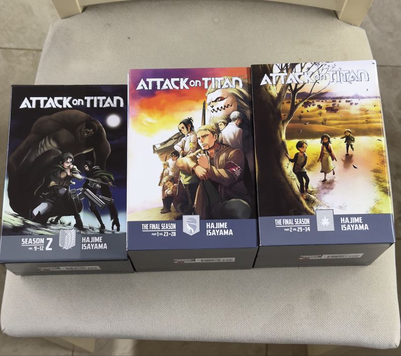 Attack on Titan Manga box sets