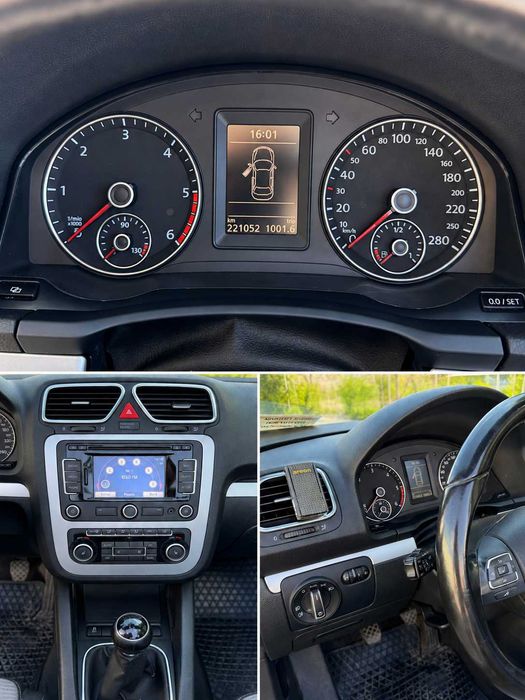 Volkswagen VW Eos 2.0 TDI 140 CP, 2011 – Cabrio, 221.052 km – Jante R18  – Revizie sistem decapotare la service autorizat