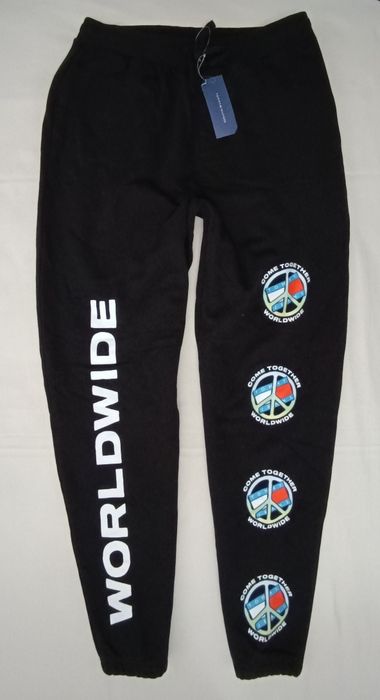 Tommy Jeans World Peace Sweatpants оригинално долнище S памук долница
