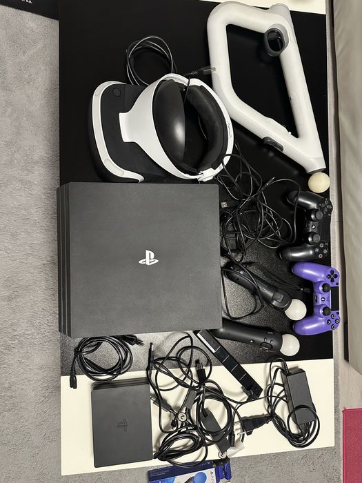 Ps4 Pro + Setup Vr complet (+adaptor Ps5)