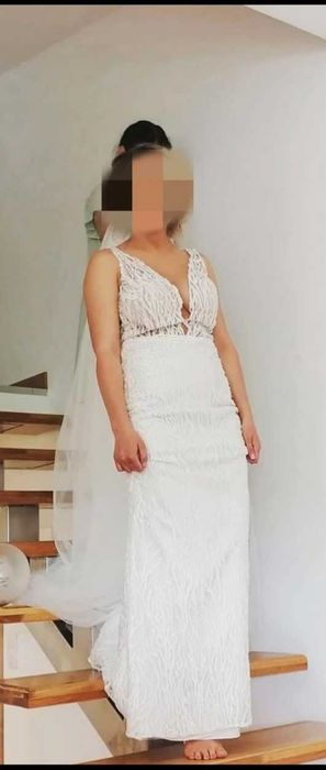 Rochie mireasa 2 in 1, mărimea Xs