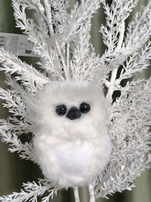 Decorațiuni/ornamente pentru brad/Crăciun (10 bufnițe)