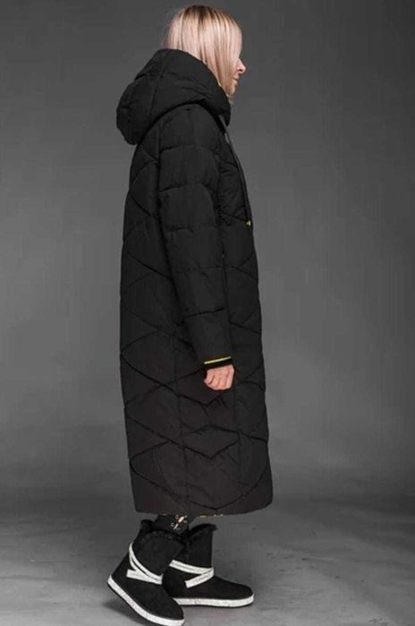 Пуховик зимний теплый