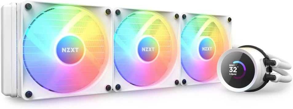 NZXT Kraken 360 RGB 360mm AIO LCD – NOU cu garantie, fără ventilatoare